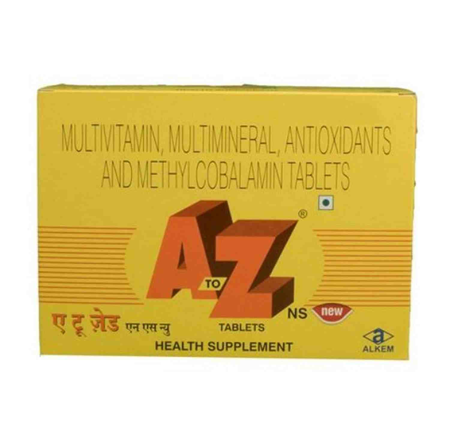 A To Z Ns New Strip Of 15 Tablets