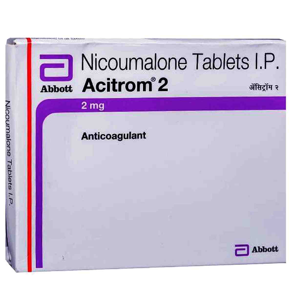 Acitrom 2Mg Strip Of 30 Tablets