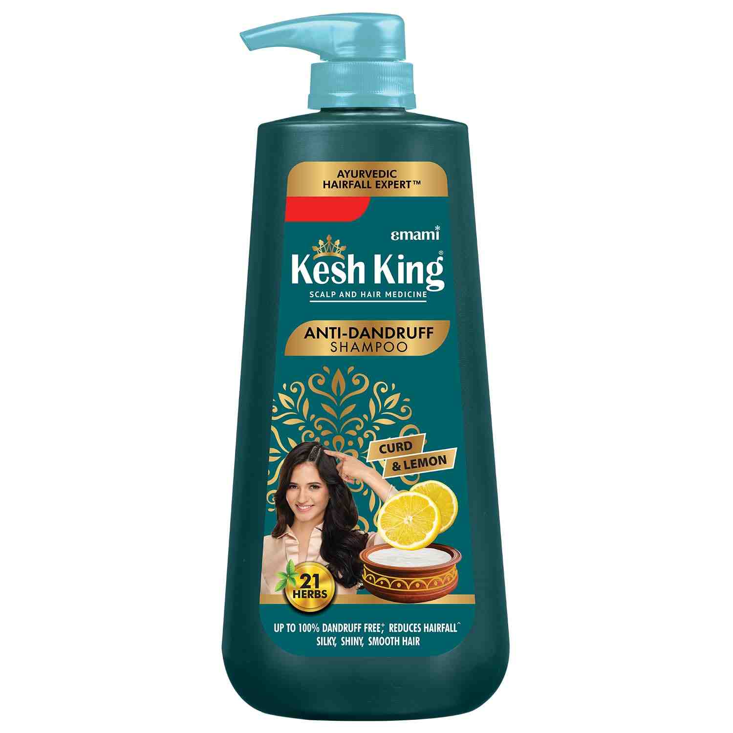 Emami Kesh King Scalp And Hair Medicine Anti Dandruff Shampoo (340Ml)